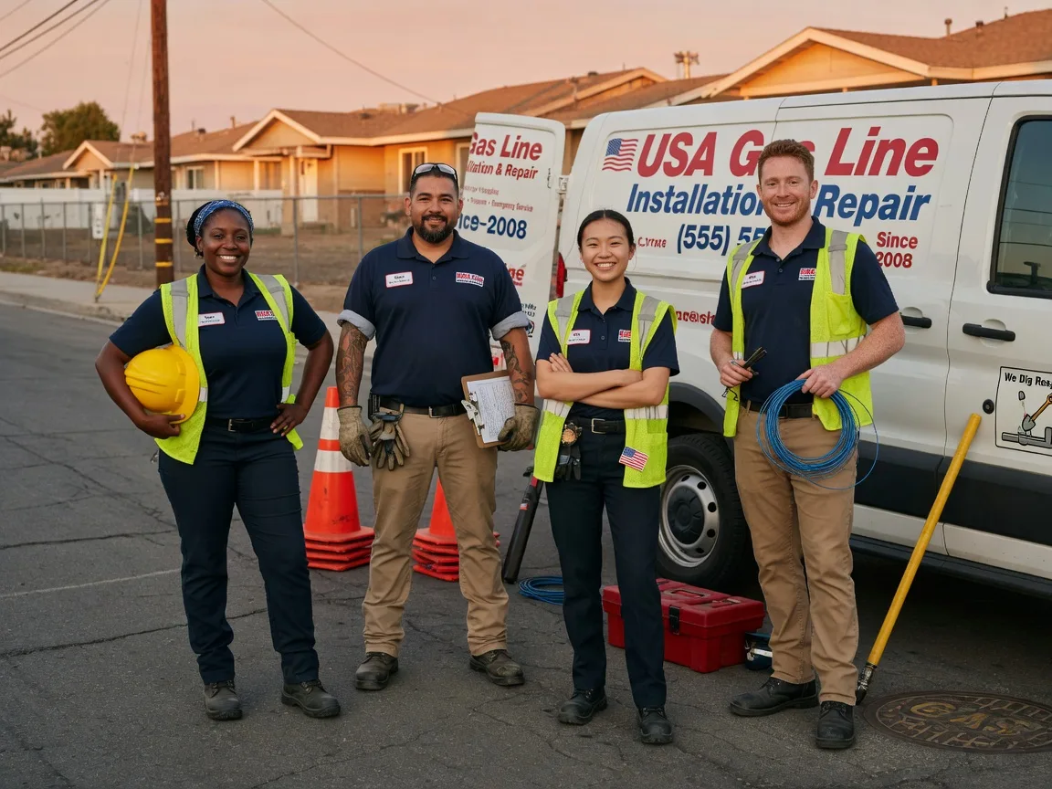 Gas Line Installation company in Andersonville, GA